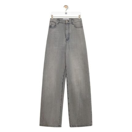 LOEWE HIGH WAISTED JEANS IN COTTON