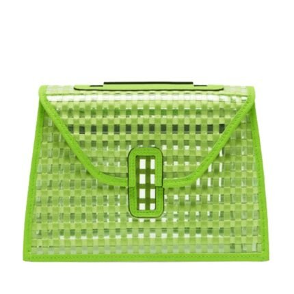 VALEXTRA RAINCOAT ISIDE WOVEN MINI