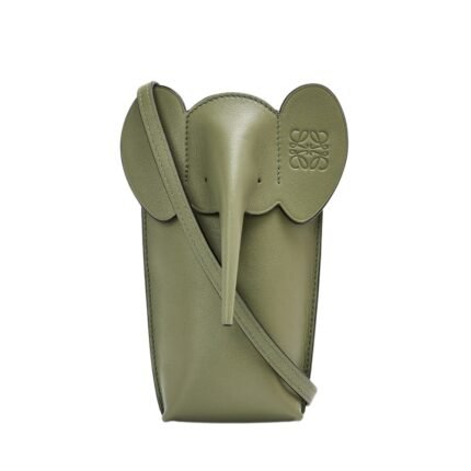 LOEWE ELEPHANT POCKET IN CLASSIC CALFSKIN