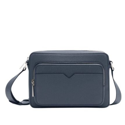 VALEXTRA V-LINE REPORTER BAG