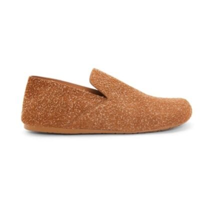 LOEWE LAGO SLIPPER IN BRUSHED SUEDE
