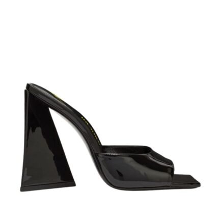 THE ATTICO ''DEVON'' BLACK MULE