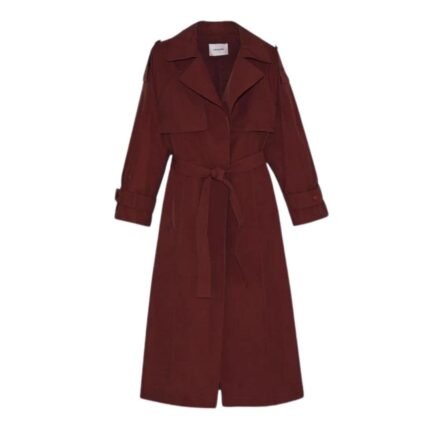 YVES SALOMON TECHNICAL FABRIC TRENCH COAT