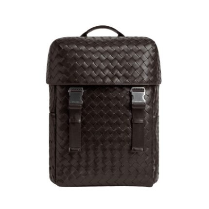 BOTTEGA VENETA INTRECCIATO FLAP BACKPACK