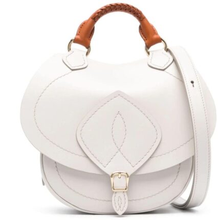 MAISON MARGIELA SMALL SLIDE LEATHER CROSSBODY BAG
