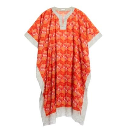 DRIES VAN NOTEN PRINTED KAFTAN