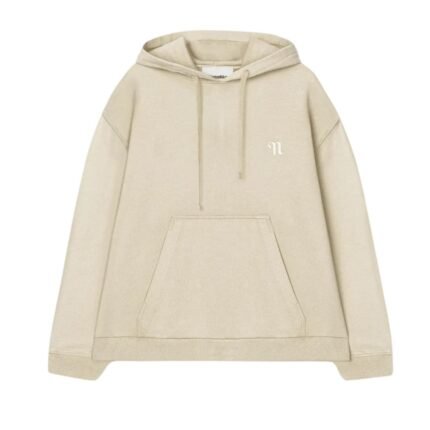 NANUSHKA EVER RECYCLED COTTON LOGO HOODIE SHELL SYMBOL