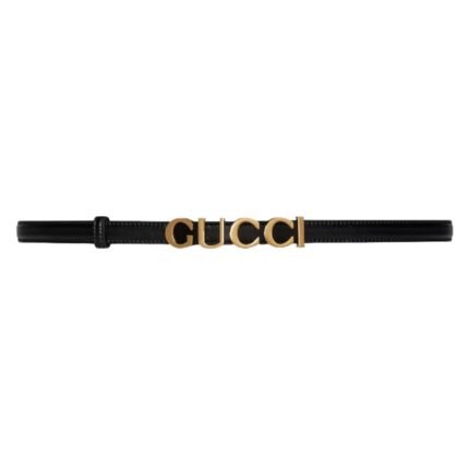 GUCCI BUCKLE THIN BELT