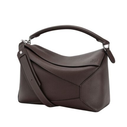 LOEWE LARGE PUZZLE BAG IN GRAINED CALFSKIN