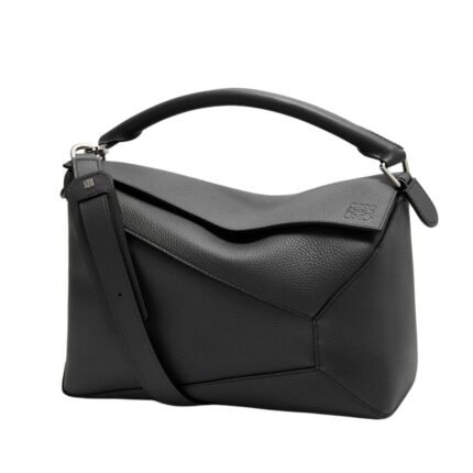 LOEWE LARGE PUZZLE BAG IN GRAINED CALFSKIN