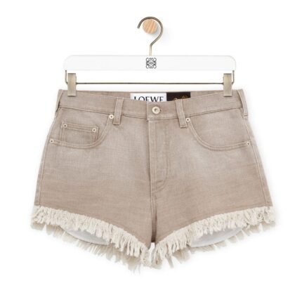 LOEWE SHORTS IN DENIM