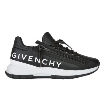 GIVENCHY SPECTRE RUNNER SNEAKERS IN LEATHER WITH ZIP