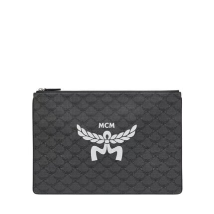 MCM HIMMEL ZIP POUCH IN LAURETOS GREY