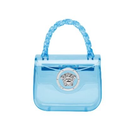 VERSACE LA MEDUSA TRANSPARENT MINI BAG