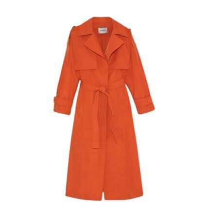 YVES SALOMON TECHNICAL FABRIC TRENCH COAT