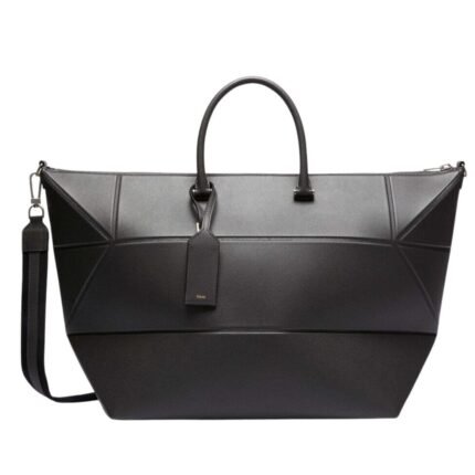 VALEXTRA POLYHEDRAL WEEKENDER TRAVEL BAG