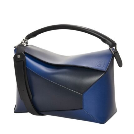 LOEWE LARGE PUZZLE BAG IN SILK CALFSKIN