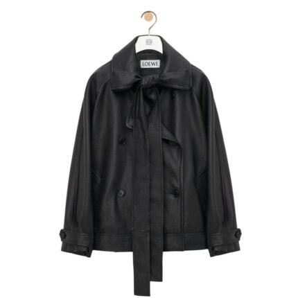 LOEWE BOW JACKET IN NAPPA LAMBSKIN
