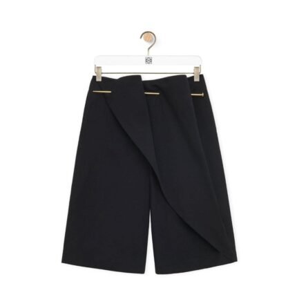LOEWE PIN SHORTS IN COTTON