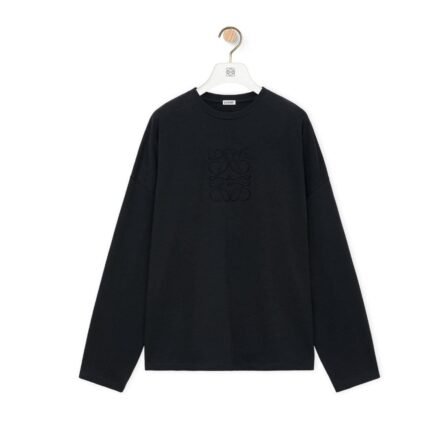 LOEWE LOOSE FIT LONG SLEEVE T SHIRT IN COTTON