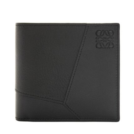 LOEWE PUZZLE BIFOLD COIN PURSE WALLET IN CLASSIC CALFSKIN