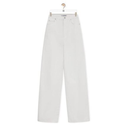 LOEWE HIGH WAISTED JEANS IN DENIM
