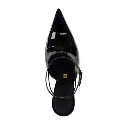 GIVENCHY SHOW SLINGBACKS IN PATENTS LEATHER