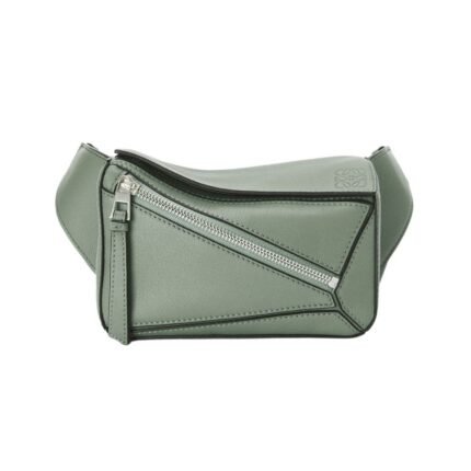 LOEWE MINI PUZZLE BUMBAG IN CLASSIC CALFSKIN