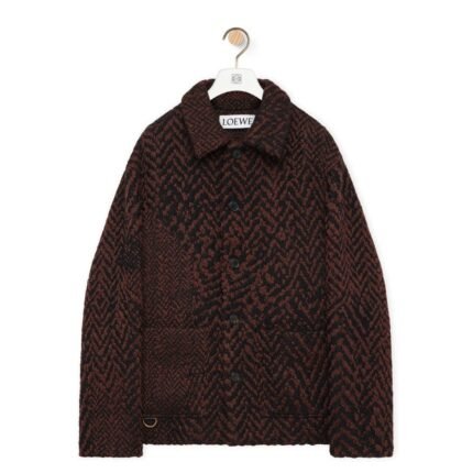 LOEWE WORKWEAR JACKET IN WOOL BLEND