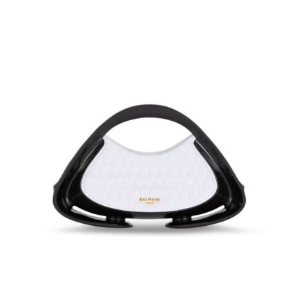 BALMAIN JOLIE MADAME MEDIUM BAG IN WAHITE