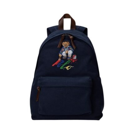 RALPH LAUREN POLO BEAR CANVAS BACKPACK