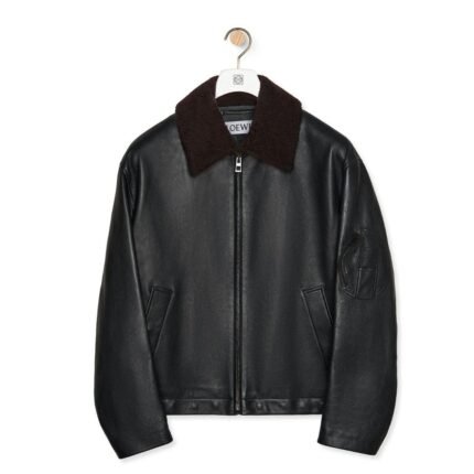 LOEWE BOMBER JACKET IN NAPPA LAMBSKIN