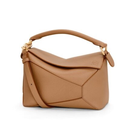 LOEWE SMALL PUZZLE BAG IN SOFT GRAINED CALFSKIN