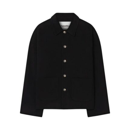 NANUSHKA SEGER DOUBLE WOOL AND SILK BLEND JACKET