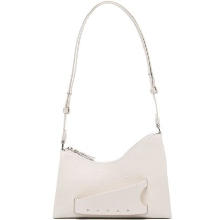 MAISON MARGIELA SMALL SNATCHED SHOULDER BAG