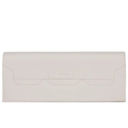 HERMÈS SHADOW KELLY CUT GRIS PALE SWIFT