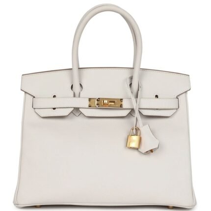 HERMÈS BIRKIN 30 GRIS PALE EPSOM GOLD HARDWARE