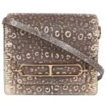 HERMÈS MINI SAC ROULIS OMBRE LIZARD VARANUS SALVATOR GOLD HARDWARE