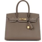 HERMÈS BIRKIN SELLIER 30 ETOUPE EPSOM GOLD HARDWARE