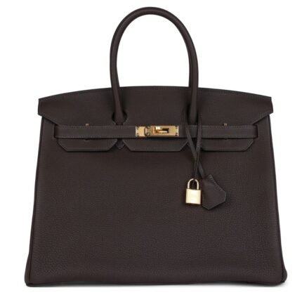 HERMÈS BIRKIN 35 ECORCE TOGO GOLD HARDWARE