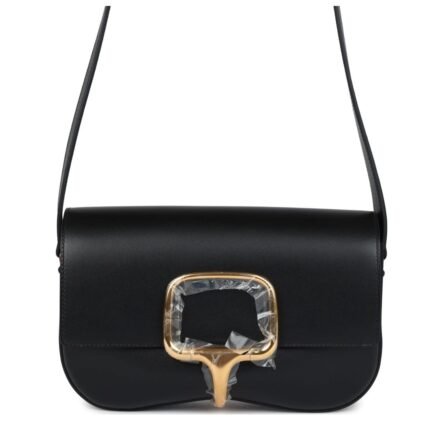 HERMÈS DELLA CAVALLERIA ELAN BLACK TADELAKT GOLD HARDWARE