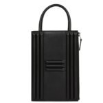 HERMÈS CADENA LOCK BAG BLACK TADELAKT PALLADIUM HARDWARE