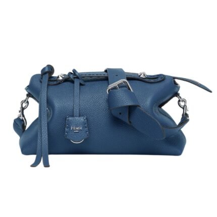 FENDI BY THE WAY SELLERIA MEDIUM MAUVE SELLERIA BAG WITH 192 HAND-SEWN TOPSTITCHES