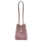 FENDI ORIGAMI MINI TRANSFORMABLE FF JACQUARD VELVET MINI-BAG