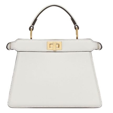 FENDI PEEKABOO ISEEU PETITE PADDED NAPPA LEATHER BAG
