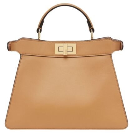 FENDI PEEKABOO ISEEU SMALL CALF LEATHER BAG
