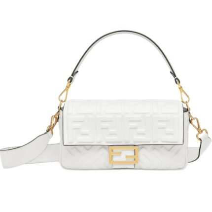 FENDI BAGUETTE LEATHER BAG