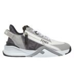 FENDI FLOW LEATHER LOW-TOPS