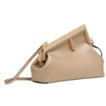 FENDI FIRST SMALL NAPPA LEATHER BAG