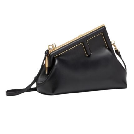 FENDI FIRST SMALL NAPPA LEATHER BAG
